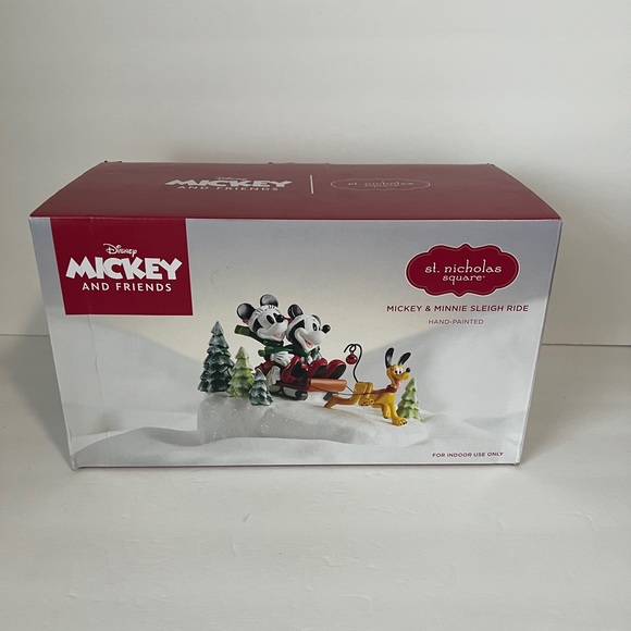 New Disney's Mickey Mouse and MinnieMouse Sled Sitabout by St. NicholasSquare - Picture 1 of 4